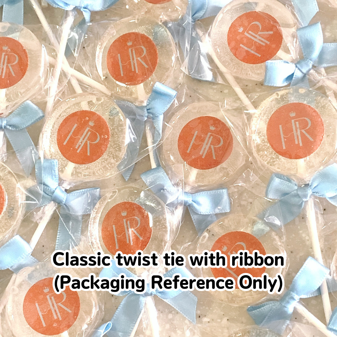 SINGLE POUR Custom Edible Image Lollipops (100 pieces)